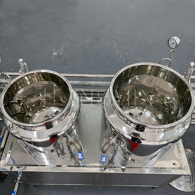 Otomatis vakum homogenizer Mixer vakum mesin membuat krim kosmetik