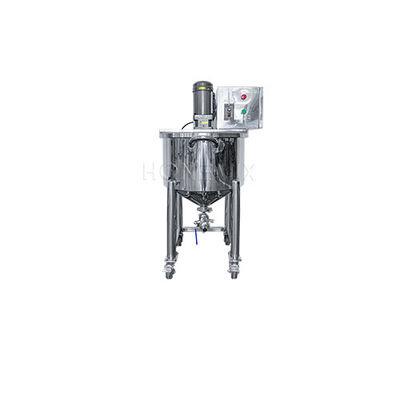 50L Lipstick Double Jacket Mixer Mixing Tank Ukuran kecil CE