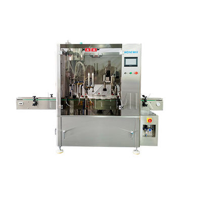 Mesin Penuh Krim Kosmetik Mesin Penuh Botol Rotary Otomatis