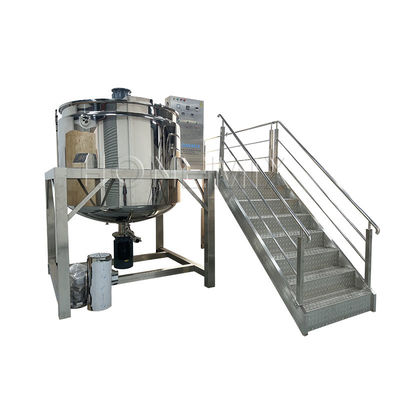 Shower Gel Mixer 3000L Homogenizer Jaket Panas Tangki Campuran