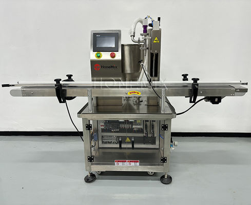 Otomatis Satu Nozzle Gear Pompa Toner Cairan Servo Mesin Pengisian