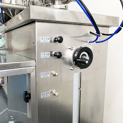 Mesin pengisi piston vertikal Pneumatic Control Cream Filler Machine 2 kepala