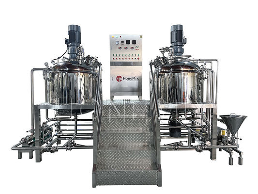 Vacuum Emulsifying Mixer Mesin Membuat Lotion Krim Tubuh