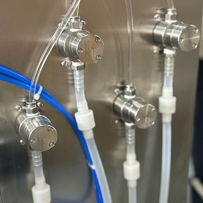 deterjen cair 4 Nozzles Mesin pengisian pompa magnetik cair